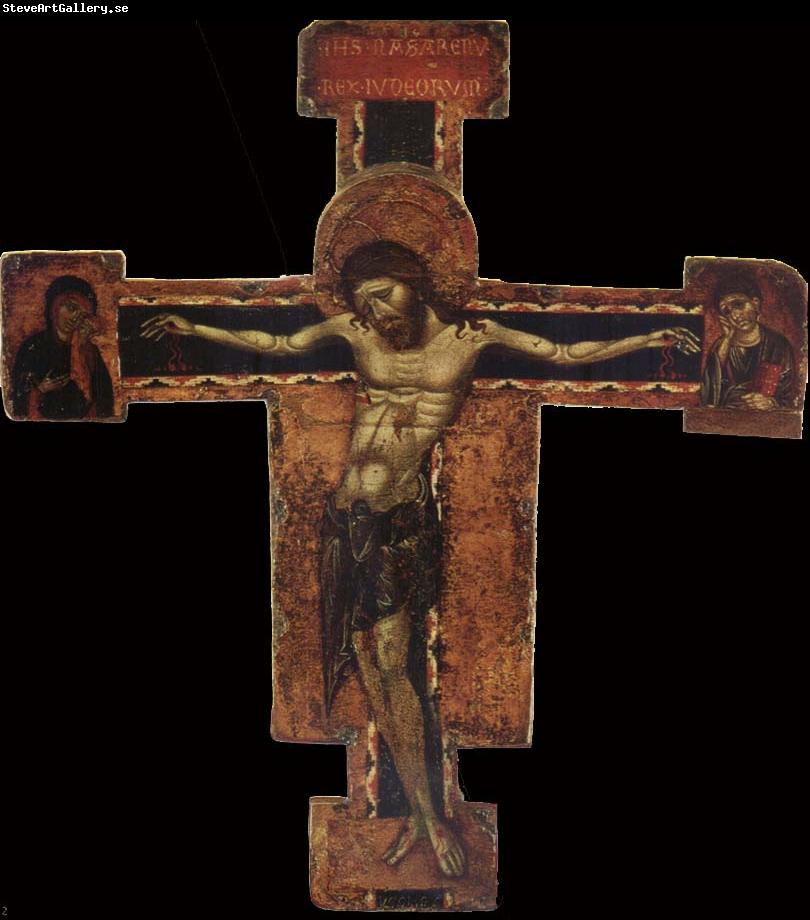 unknow artist Cross with the Crucifixion
